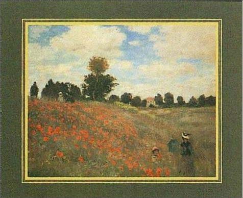 poppies by monet - wowzone.com